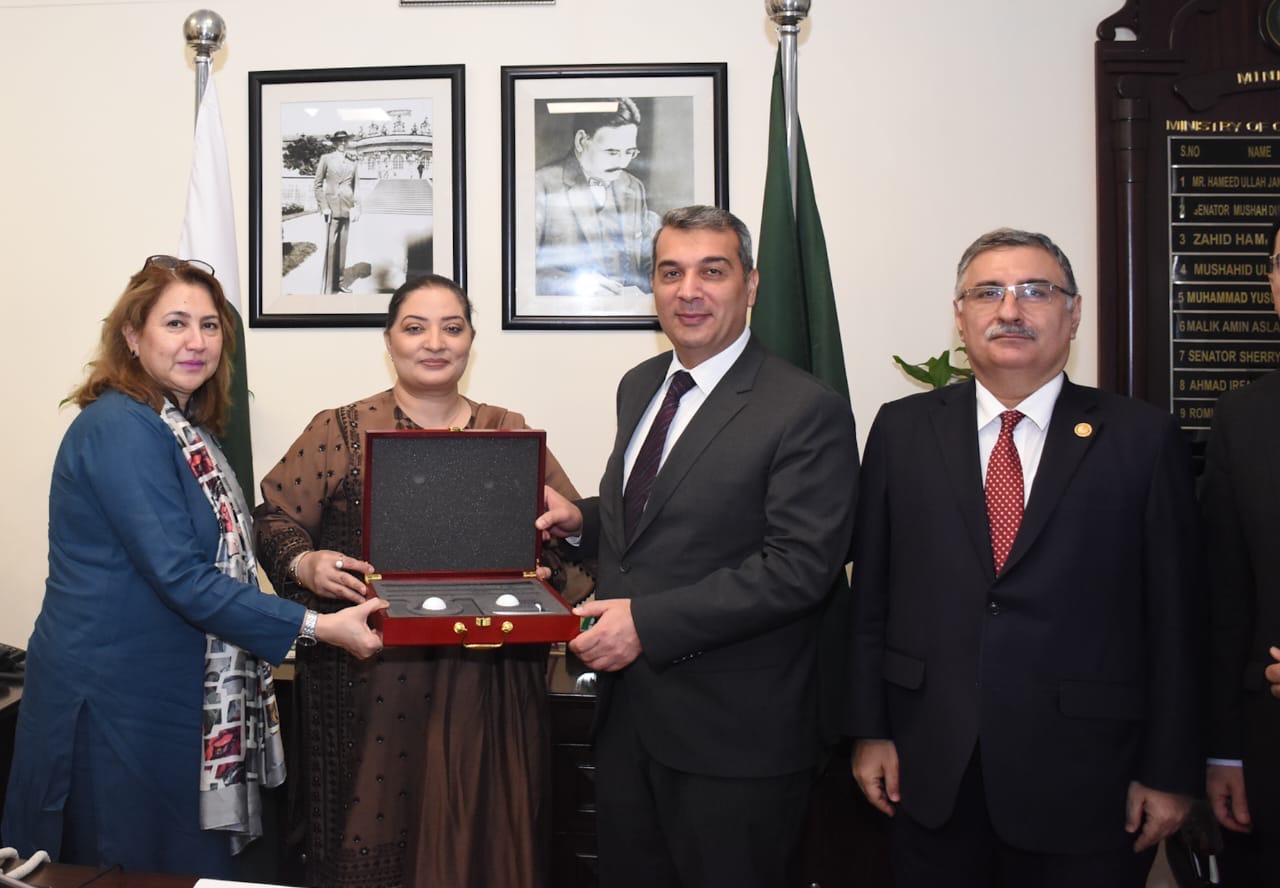 Press Release 06.11.2024

Pakistan, Azerbaijan pledge climate resilience

Islamabad: 

The Ambassador of Azerbaijan to Pakistan, H.E. Khazar Farhadov called on Coordinator to the Prime Minister on Climate Change, Romina Khurshid Alam at her office here on Wednesday. The meeting focused on preparations for the upcoming COP29 summit and emphasized the importance of collaborative efforts for effective climate action.

During the meeting, Ms. Alam outlined Pakistan's ongoing efforts in preparing for COP29, highlighting the importance of building international consensus on key climate issues and enhancing the country's climate action plans. She stressed that Pakistan’s participation in COP29 would be aimed at ensuring its national interests are represented and strengthening its position within the global climate discourse.

"Pakistan's preparations for COP29 are part of a broader strategy to engage with international partners and bolster its stance on vital climate issues," said Ms. Alam. 
She emphasized that the country is actively working towards meeting its emission reduction targets as part of its nationally determined contributions while underscoring the need for international support in achieving sustainable development goals related to climate change.

The Coordinator to the Prime Minister also highlighted the critical role of developed countries in fulfilling their financial commitments to assist developing nations in their climate mitigation and adaptation efforts. 

Pakistan, she noted, has been making significant strides in transitioning to renewable energy, particularly solar and wind, and aims to showcase its renewable energy initiatives at COP29. 

The ambassador expressed Azerbaijan’s strong commitment to enhancing cooperation with Pakistan, particularly in the context of climate action. He emphasized the importance of closer bilateral ties between Azerbaijan and Pakistan in the areas of sustainable development, climate change, and regional cooperation, noting that the upcoming COP29 summit presents a significant opportunity for both countries to collaborate and advance their mutual interests in these critical areas.

The meeting concluded with both sides reaffirming their commitment to working together to address the challenges posed by climate change and to strengthen global climate action efforts.
The Pakistan Times
Pakistan times
