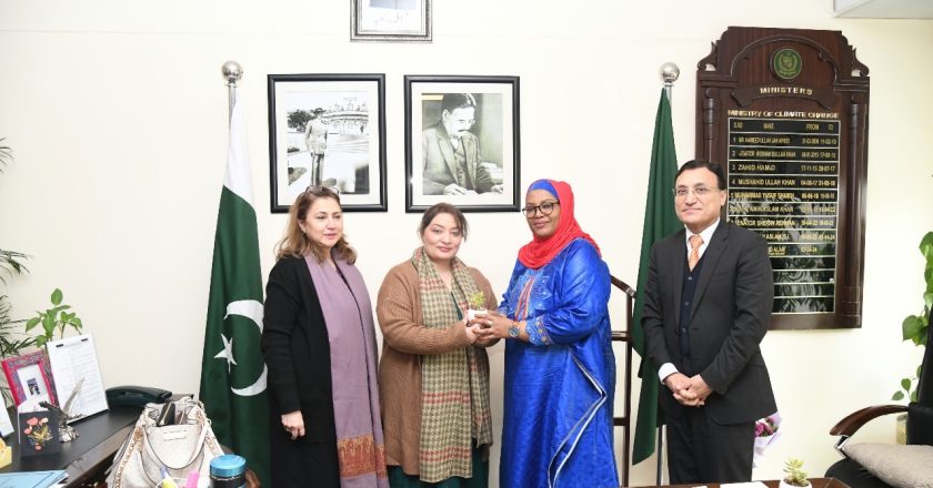 Collaboration in climate change, environmental conservation between Rawanda, Pakistan discussed