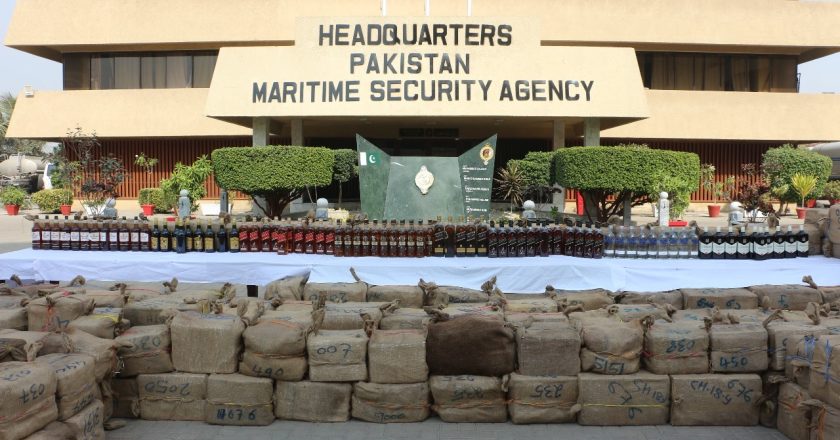 JOINT MARITIME INTERDICTION OPERATIONS – PAKISTAN NAVY, MARITIME SECURITY AGENCY AND ANTI NARCOTICS FORCE