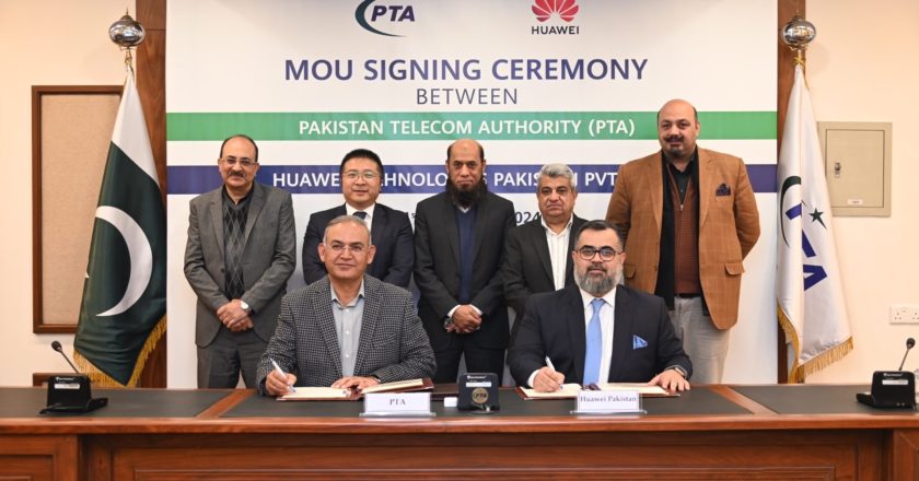 PTA and Huawei Pakistan Sign MoU to strengthen collaboration in IT and Telecom sector
