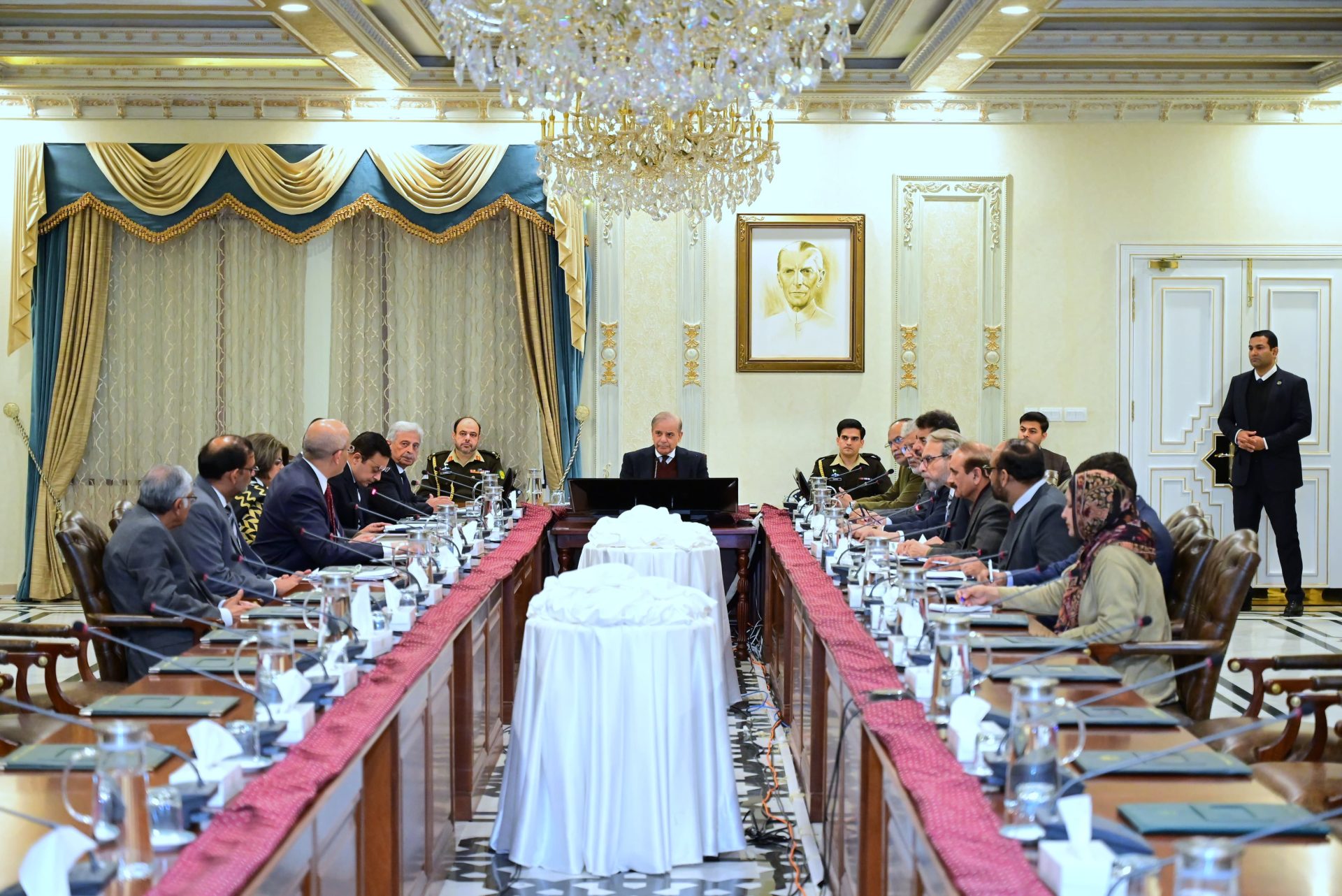 Prime Minister Muhammad Shehbaz Sharif chairs a review meeting regarding sending Pakistani students to China on modern agricultural training scholarships