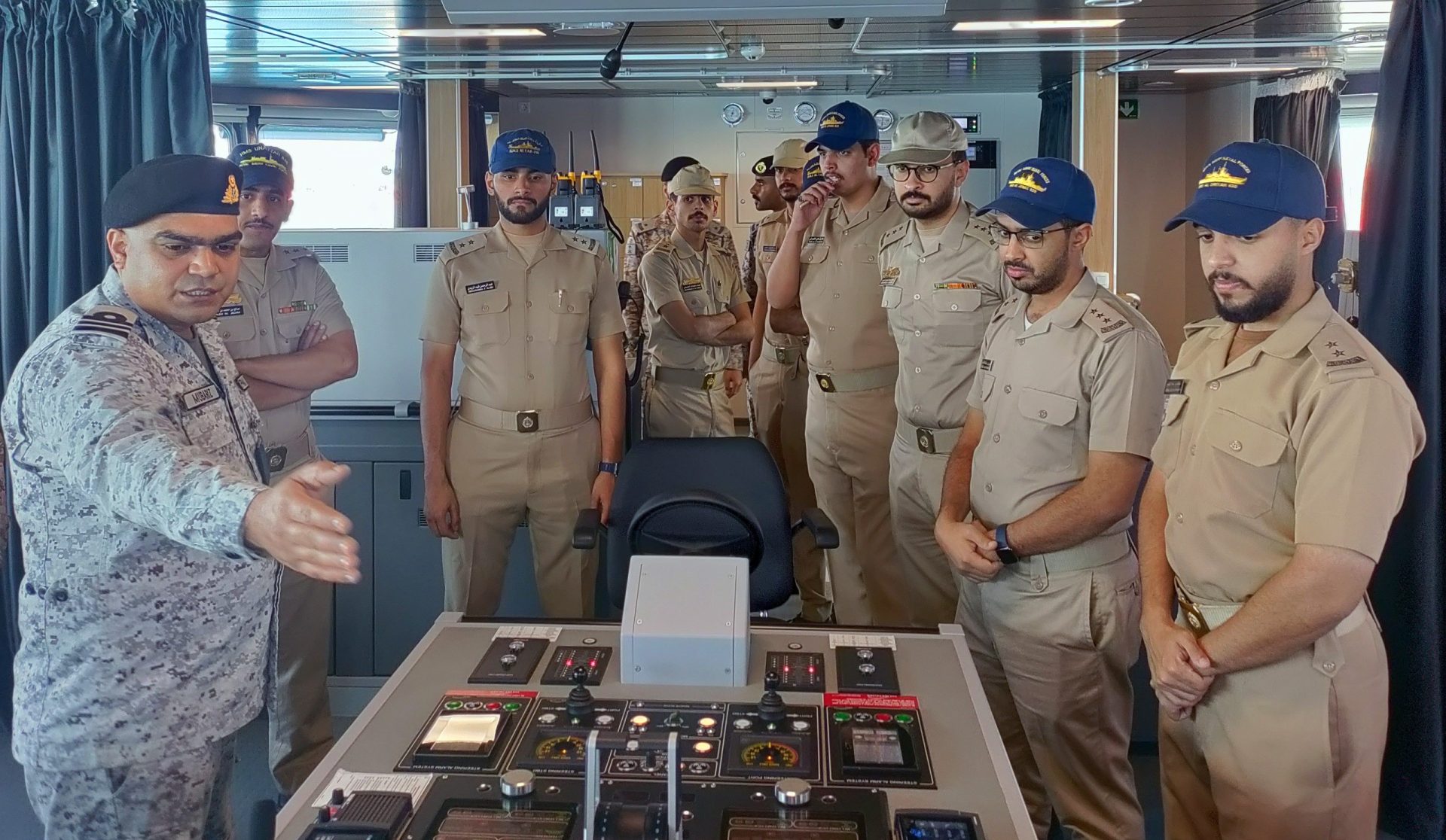 Pak Navy ship Yamama Visits to Jeddah and participated in a bilateral exercise 