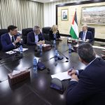 Prime Minister Mustafa meets with UN, EU, and World Bank to coordinate relief and reconstruction efforts in Gaza