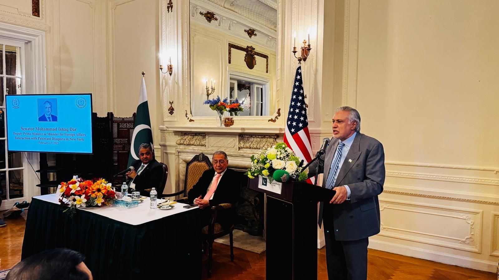 Deputy Prime Minister and Foreign Minister Senator Muhammad Ishaq Dar Engages with Pakistani Community in New York
The pakistan Times
