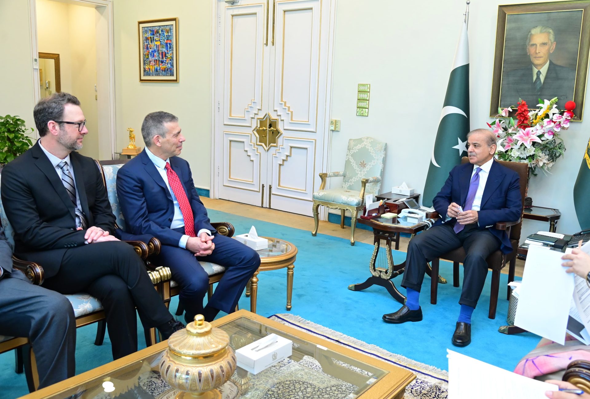 CEO of renowned American multinational IT company Afiniti, met with Prime Minister Muhammad Shehbaz Sharif