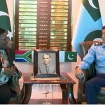 High-level defence delegation from the Republic of South Africa called on Air Chief Marshal Zaheer Ahmed Baber Sidhu, Chief of the Air Staff, Pakistan Air Force