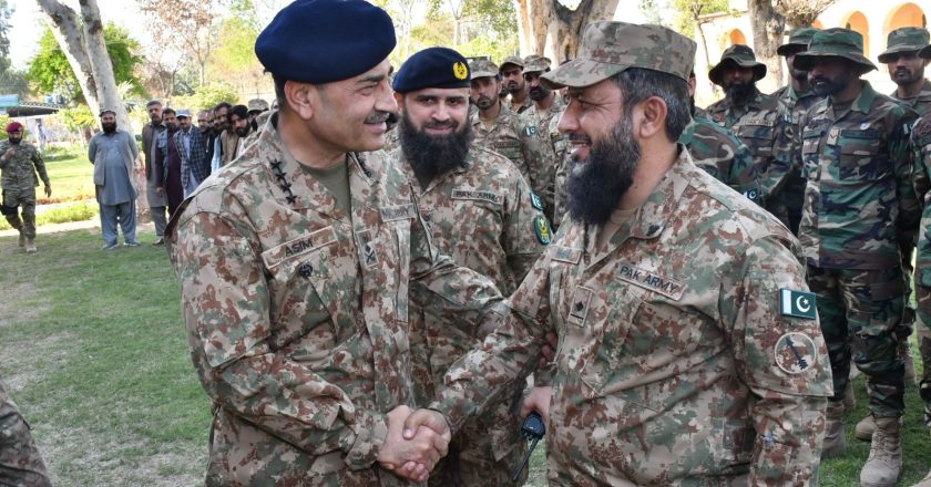 Chief of Army Staff (COAS) General Syed Asim Munir, NI (M), visited Bannu: ISPR