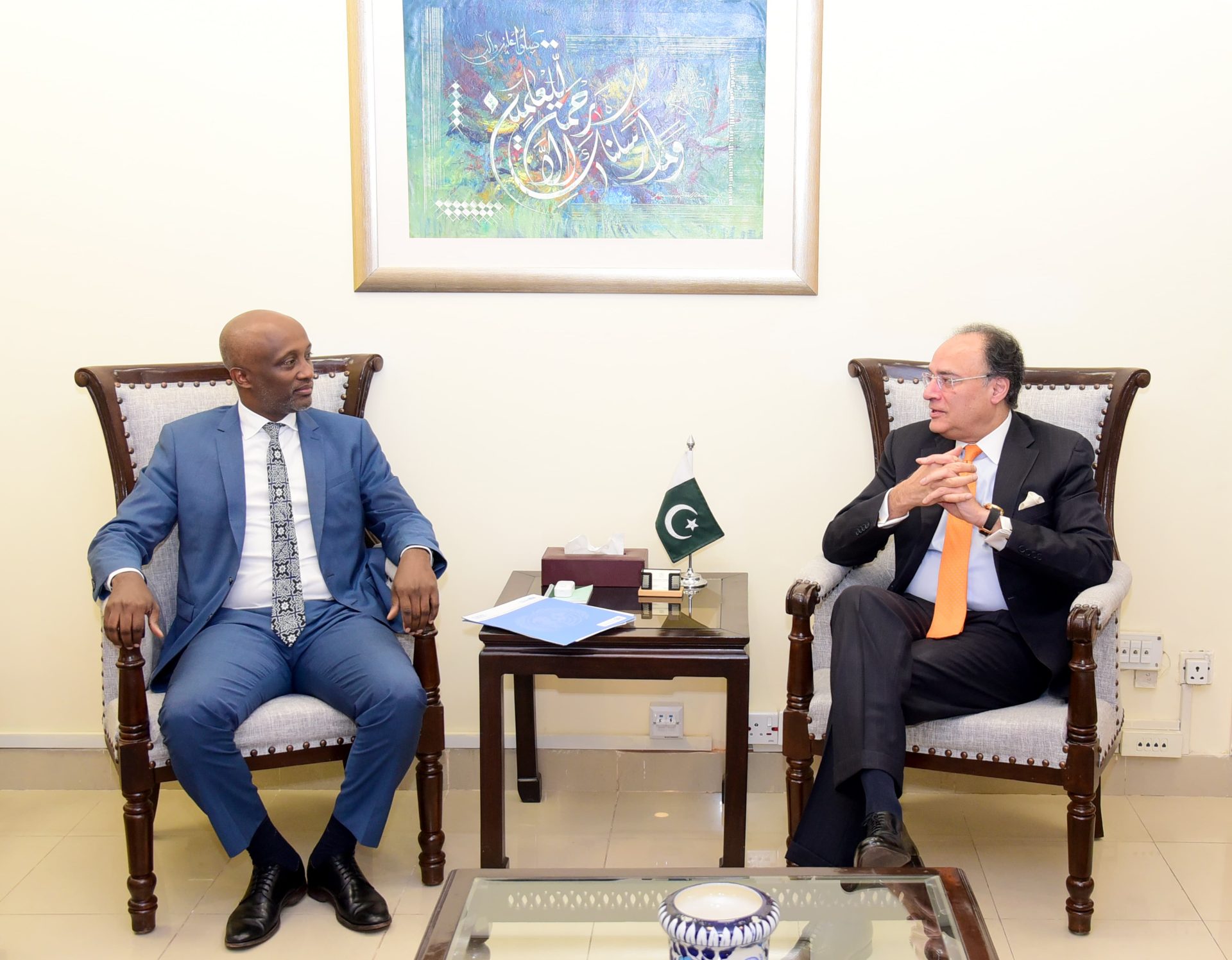 United Nations Resident Coordinator calls on Finance Minister