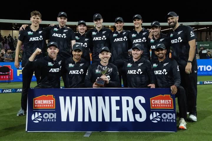 New Zealand whitewash Pakistan in ODI series