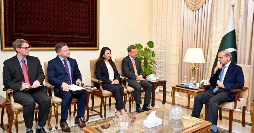 U.S. delegation  paid a courtesy call on the Prime Minister