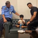 تھانہ مارگلہ کے حدود سنٹورس مال سے اغواء ہونے والا تین سالہ بچہ قلیل وقت میں بازیاب۔