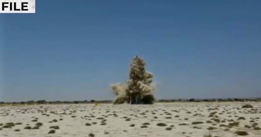 Successful training launch of a FATAH Series surface-to-surface missile: ISPR