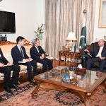 Chinese Ambassador in Pakistan, Mr Jiang Zaidong, called on President Asif Ali Zardari
