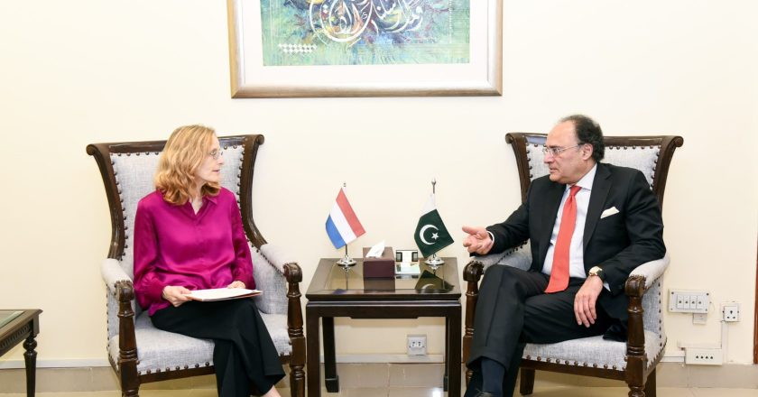 Netherlands Ambassador Calls on Minister for Finance and Revenue