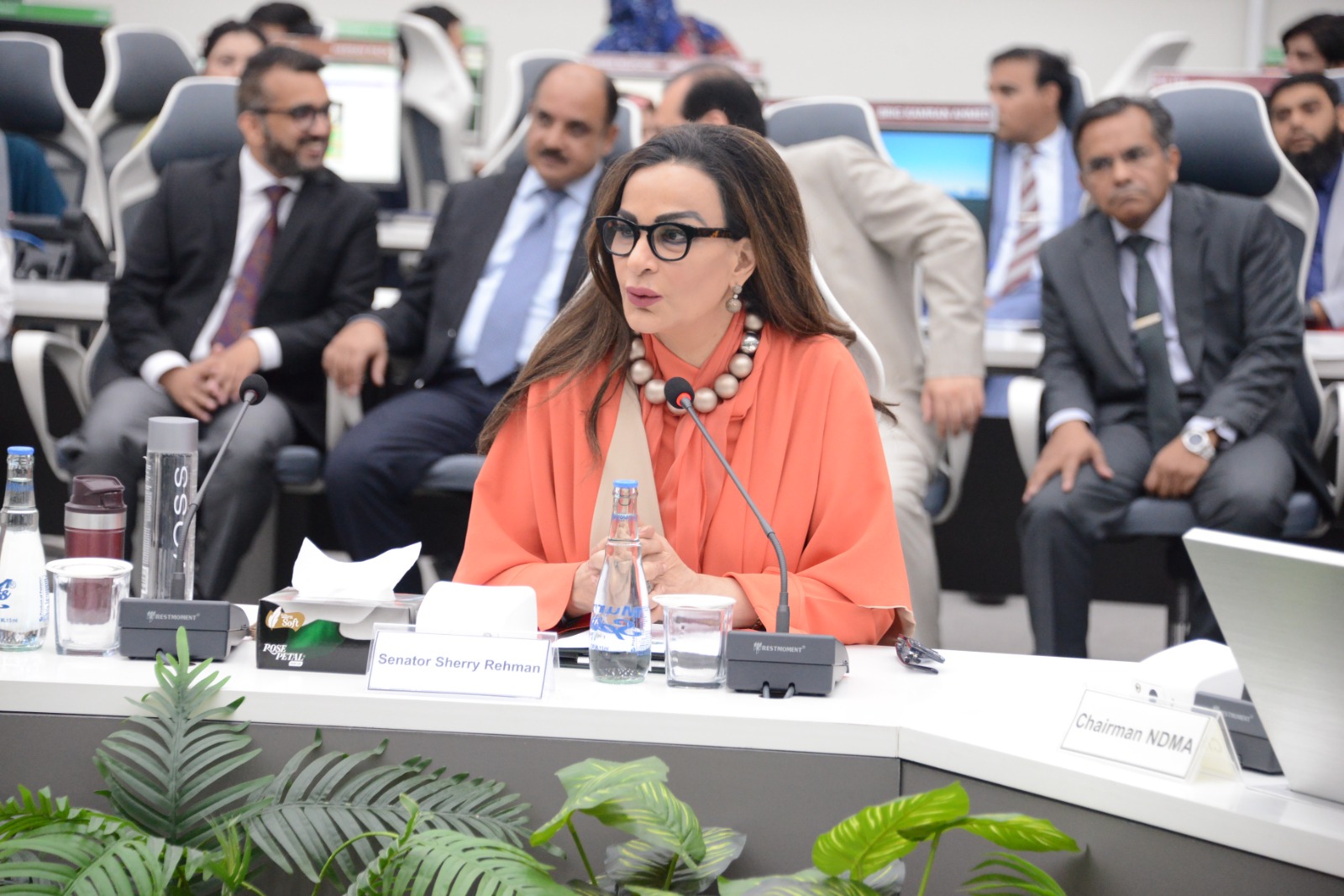 Indus is Pakistan’s Lifeline and It Is Already Impacted by Climate Stress: Senator Sherry Rehman Calls for Urgent Action on Water Security at NDMA Briefing 
