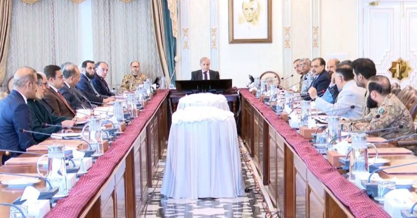 National Security Committee Chaired by Prime Minister Shehbaz Sharif