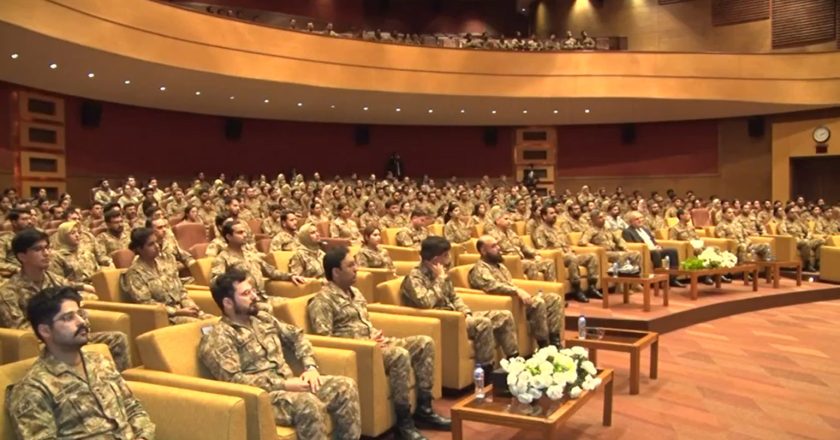 Field Marshal Syed Asim Munir engaged with the probationary officers of the 52nd Common Training Program (CTP) of the Civil Services Academy: ISPR