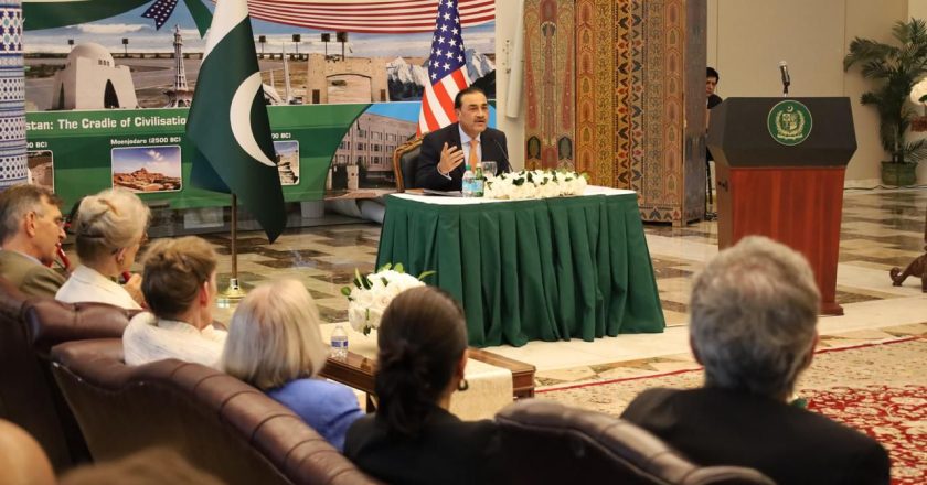 Field Marshal Syed Asim Munir, held a comprehensive and candid exchange with senior scholars, analysts, policy experts, and representatives of leading international media outlets in Washington D.C: ISPR