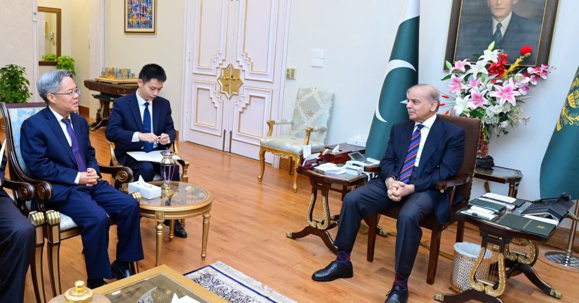 Ambassador of China H.E. Jiang Zaidong called on Prime Minister Muhammad Shehbaz Sharif
