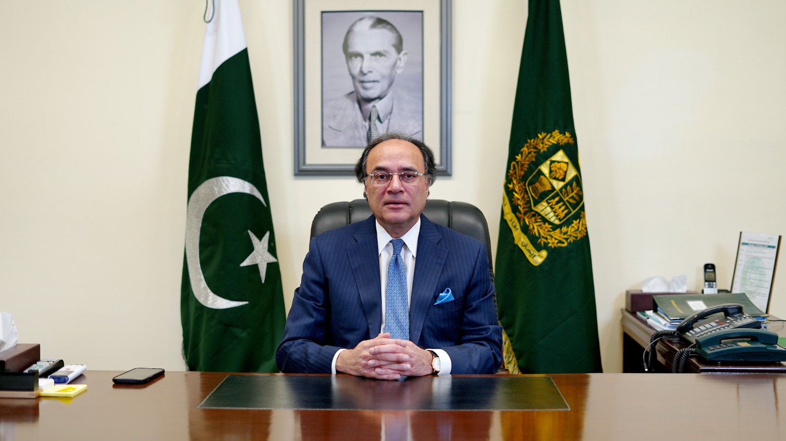 Finance Minister Muhammad Aurangzeb Holds Virtual Meeting with US Commerce Secretary Howard Lutnick 