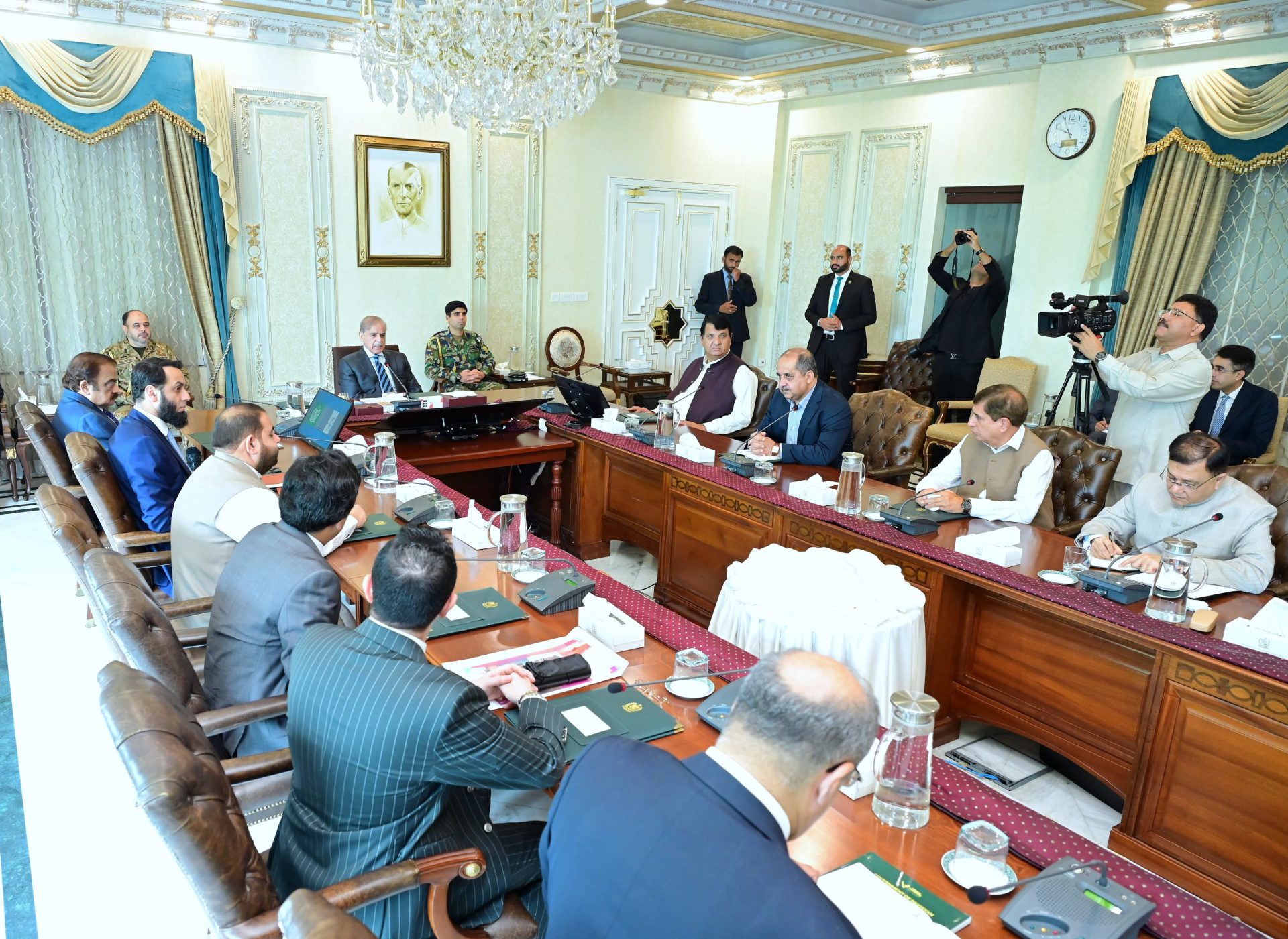 Prime Minister Muhammad Shehbaz Sharif chairs a meeting with regard to promotion of tourism in the country