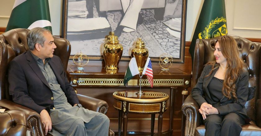 Federal Interior Minister Mohsin Naqvi congratulates the American people, Acting US Ambassador Natalie Baker and US diplomats on the occasion of the Independence Day of USA