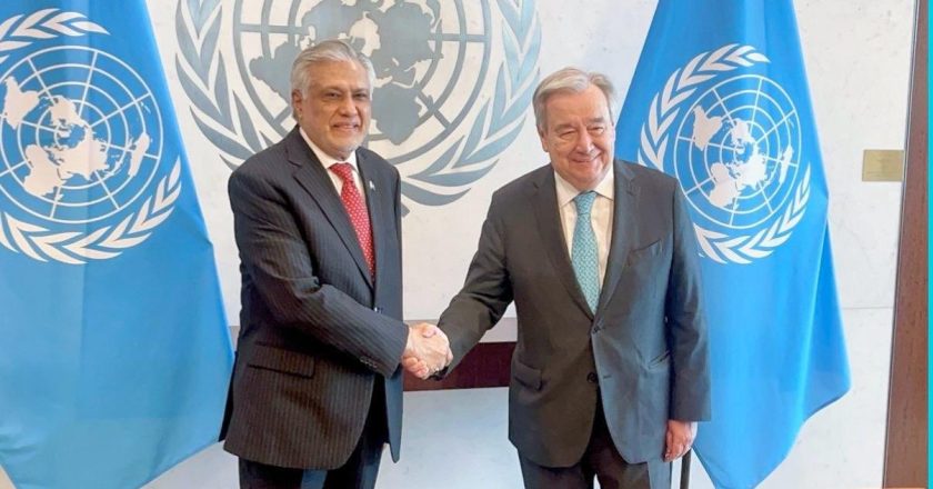 Deputy Prime Minister/Foreign Minister met with the UN Secretary General