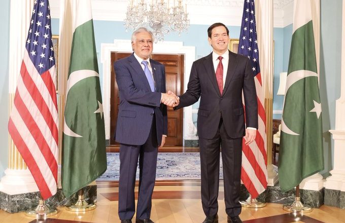 SECRETARY OF STATE MARCO RUBIO MEETS WITH PAKISTANI DEPUTY PRIME MINISTER/FOREIGN MINISTER ISHAQ DAR