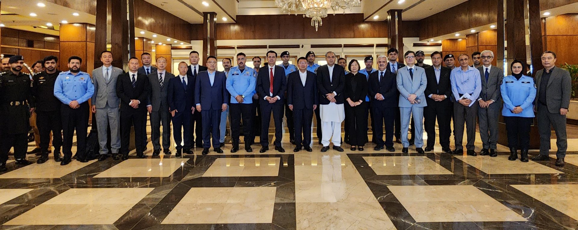 High-Level Delegation of Beijing Police Calls on Federal Interior Minister Mohsin Naqvi