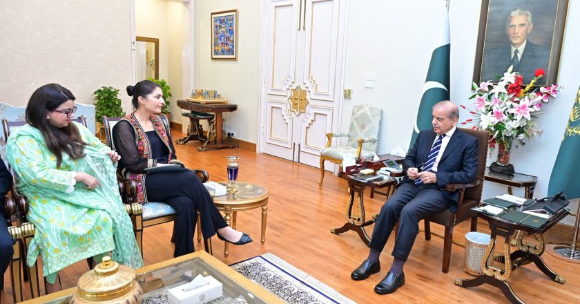 Prime Minister Shehbaz Sharif Meets Managing Director of World Economic Forum