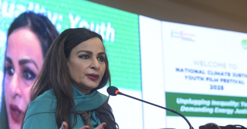 Senator Sherry Rehman Warns of Escalating Climate Catastrophe at National Climate Justice Youth Film Festival 2025