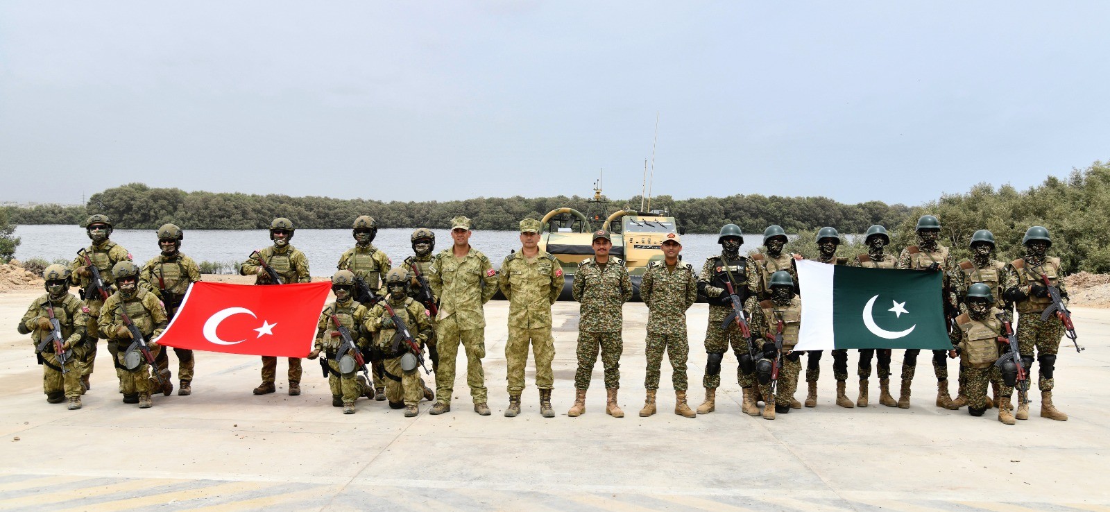 PAKISTAN NAVY AND TURKISH NAVY CONDUCT BILATERAL AMPHIBIOUS EXERCISE IN KARACHI
