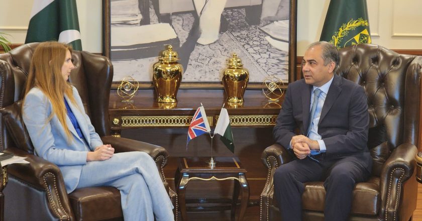 Interior Minister Mohsin Naqvi Meets British High Commissioner Jane Marriott