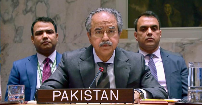 Pakistan Urges UN Security Council to Halt Genocide and Atrocities in Gaza