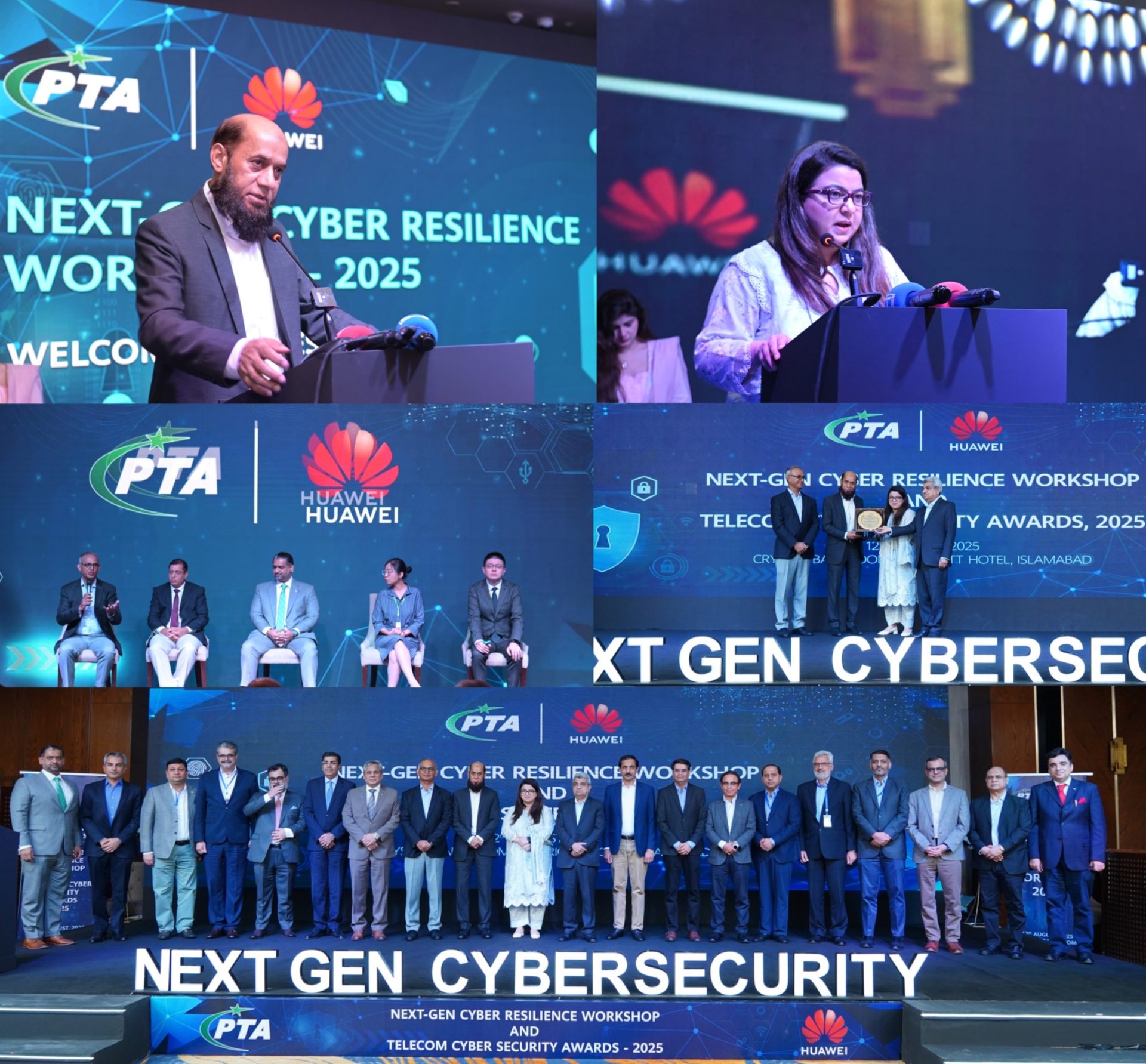 Islamabad, 12 August 2025 The Pakistan Telecommunication Authority (PTA), in collaboration with Huawei, successfully organized the Next-Gen Cyber Resilience Workshop and Telecom Cyber Security Awards 2025, bringing together senior government officials, industry leaders, and cybersecurity experts to address emerging digital security challenges.The workshop featured in-depth discussions on the cybersecurity implications of Pakistan’s upcoming 5G rollout, Low Earth Orbit (LEO) satellite internet deployment, artificial intelligence (AI) adoption, and the rapid expansion of FinTech services. Participants explored strategies to strengthen national cyber defenses, enhance industry preparedness, and promote cross-sector collaboration.Federal Minister for IT & Telecom, Ms. Shaza Fatima Khawaja, commended PTA’s efforts in advancing cybersecurity, stating “Building a cyber-resilient Pakistan is not just a technological priority but a national imperative. The government is fully committed to supporting innovative solutions and robust security measures that safeguard our digital ecosystem.”Chairman PTA, Maj. Gen. (R) Hafeezur Rehman, emphasized the strategic importance of cyber resilience: “Cyber resilience is the cornerstone of our digital future. PTA will continue fostering collaboration and innovation for a secure digital Pakistan.”The event concluded with the Telecom Cyber Security Awards 2025, recognizing organizations and individuals for outstanding achievements in cybersecurity innovation, resilience, and leadership.This initiative reflects PTA’s commitment to working with both local and international partners to enhance capacity, share knowledge, and adopt cutting-edge security solutions that protect Pakistan’s evolving digital infrastructure.
the pakistan times
