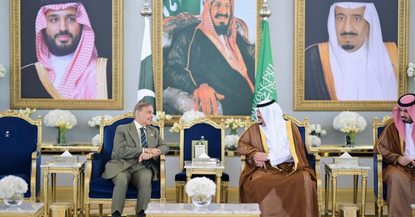 Prime Minister Muhammad Shehbaz Sharif visits Riyadh, Saudi Arabia