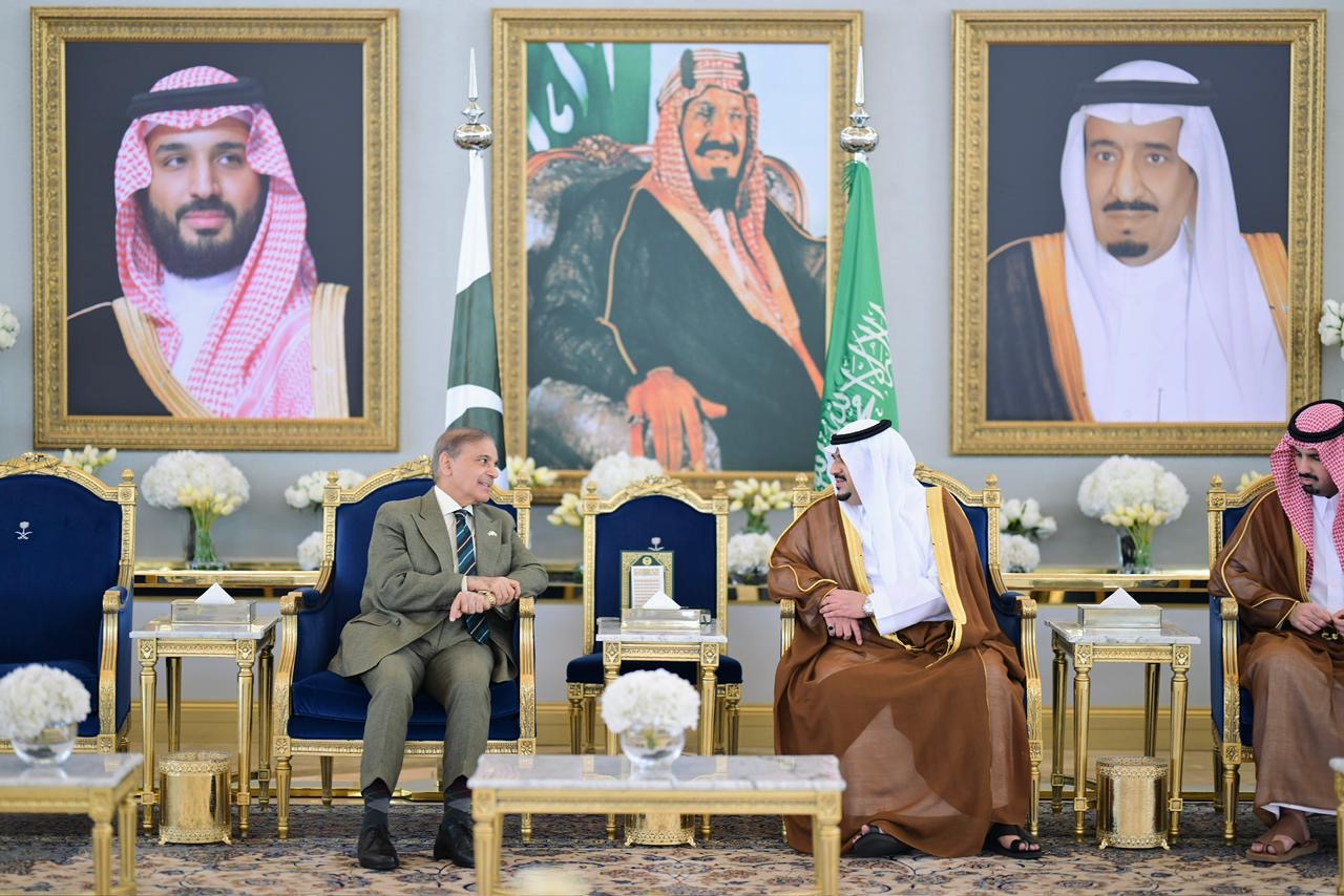 Prime Minister Muhammad Shehbaz Sharif visits Riyadh, Saudi Arabia