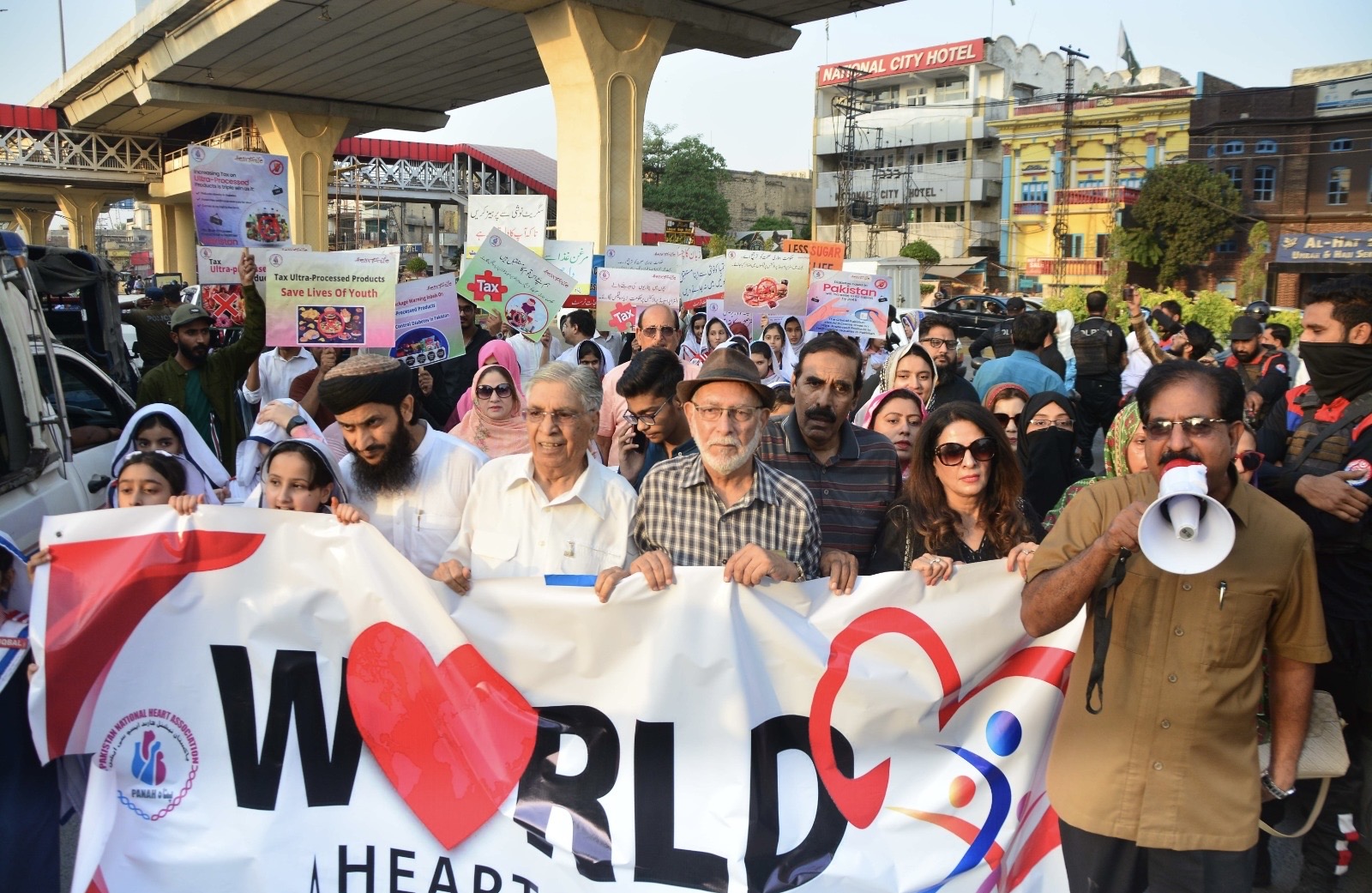PANAH Holds Awareness Walk in Rawalpindi to Mark World Heart Day