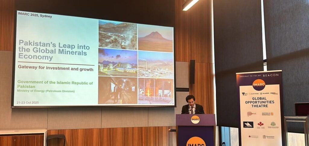 Federal Minister Ali Pervaiz Malik Highlights Pakistan’s Energy Transition and Critical Minerals Potential at IMARC 2025