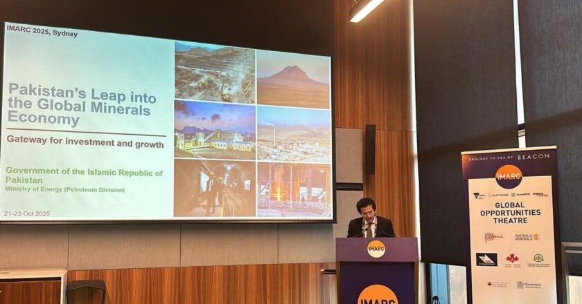 Federal Minister Ali Pervaiz Malik Highlights Pakistan’s Energy Transition and Critical Minerals Potential at IMARC 2025