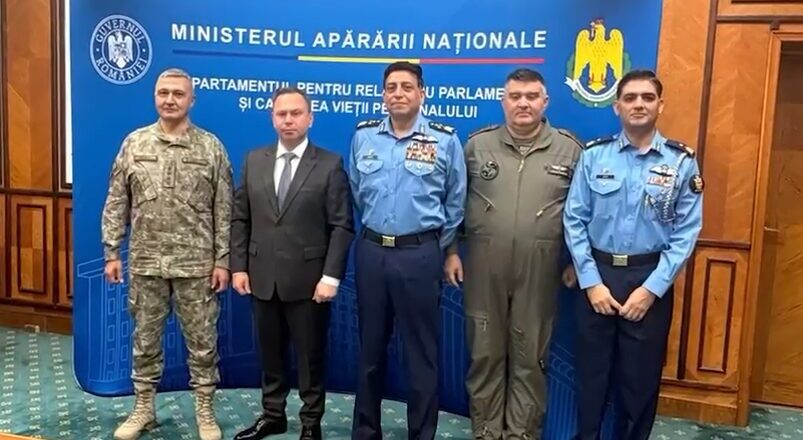 Chief of the Air Staff, Pakistan Air Force met with State Secretary of Defence, and General Gheorgiță Vlad, Romanian Chief of Defence: ISPR