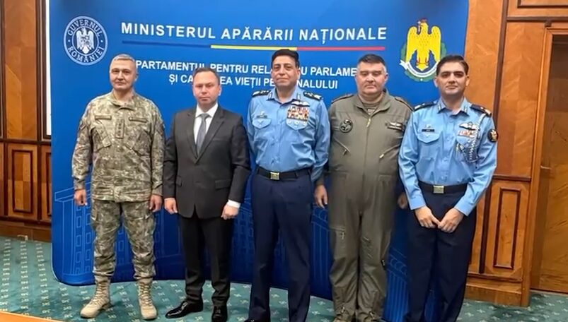 Chief of the Air Staff, Pakistan Air Force met with State Secretary of Defence, and General Gheorgiță Vlad, Romanian Chief of Defence: ISPR
