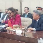 Pak-China Parliamentary Friendship Group met with a Pakistani delegation at the Parliament House