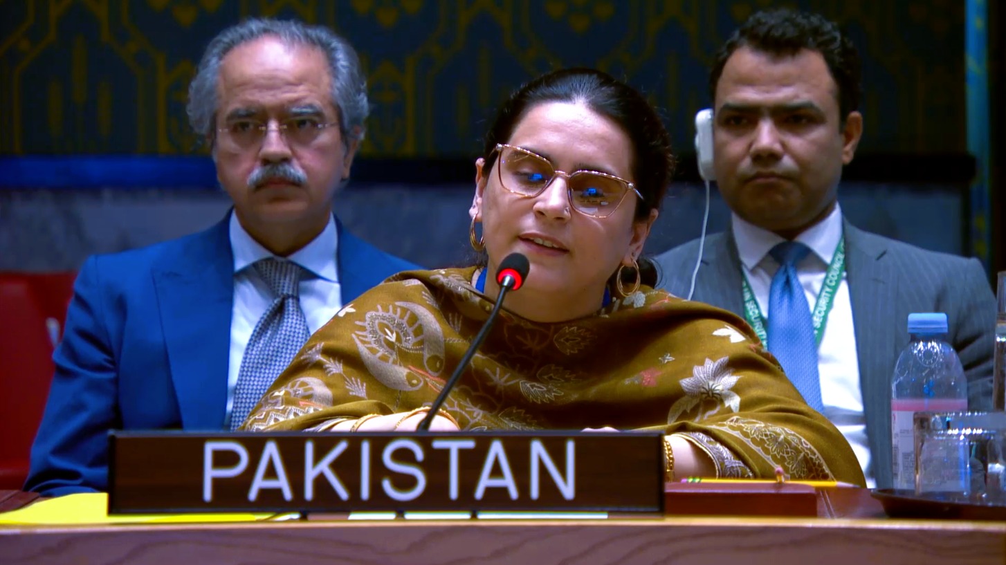Pakistan Calls for Inclusion of Kashmiri and Palestinian Women in Global Peace and Security Agenda