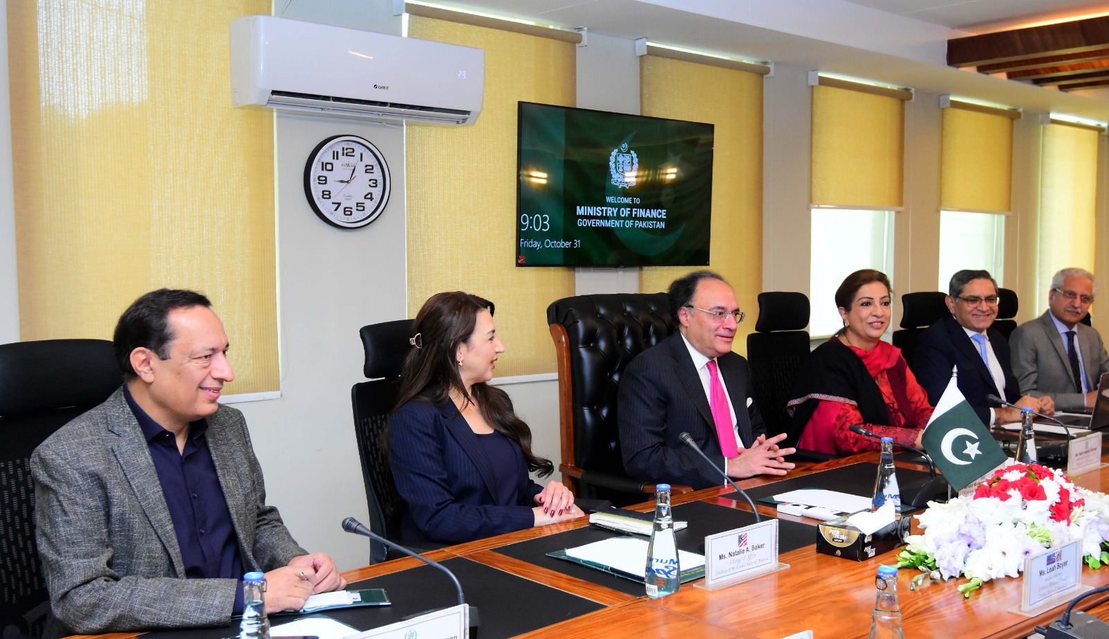 President of the U.S. Critical Minerals Forum Calls on Finance Minister
