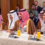 HRH the Crown Prince Holds Expanded Meetings with U.S. House Leadership at the U.S. Capitol in Washington