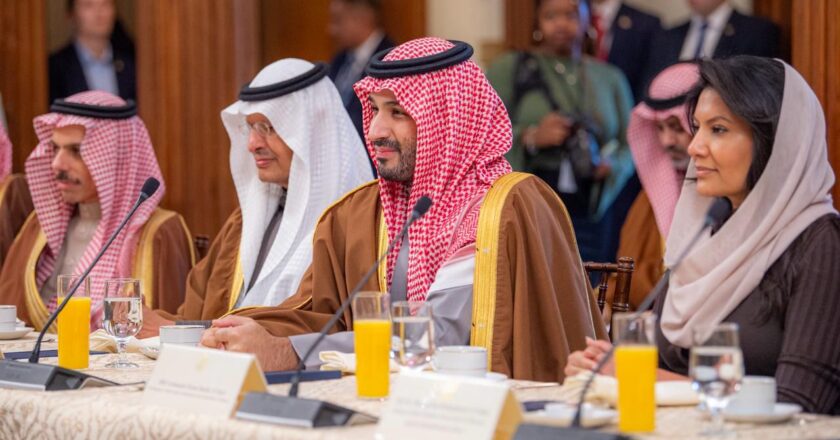HRH the Crown Prince Holds Expanded Meetings with U.S. House Leadership at the U.S. Capitol in Washington