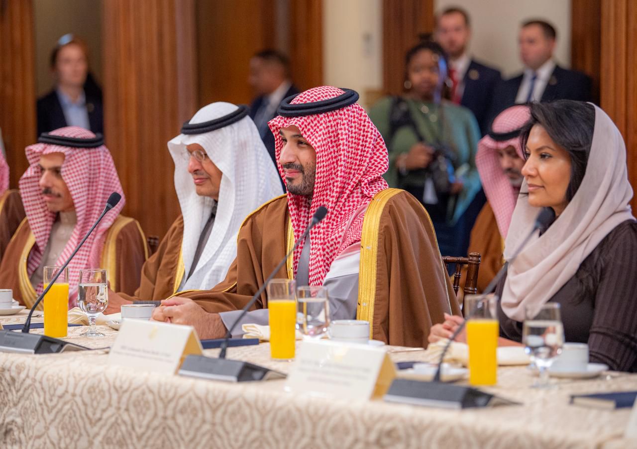 HRH the Crown Prince Holds Expanded Meetings with U.S. House Leadership at the U.S. Capitol in Washington