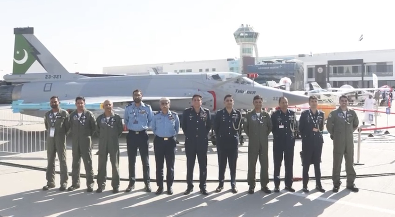 Chief of the Air Staff, Pakistan Air Force, held a series of high-level engagements with Air Chiefs from friendly countries on the sidelines of the Dubai Airshow 2025