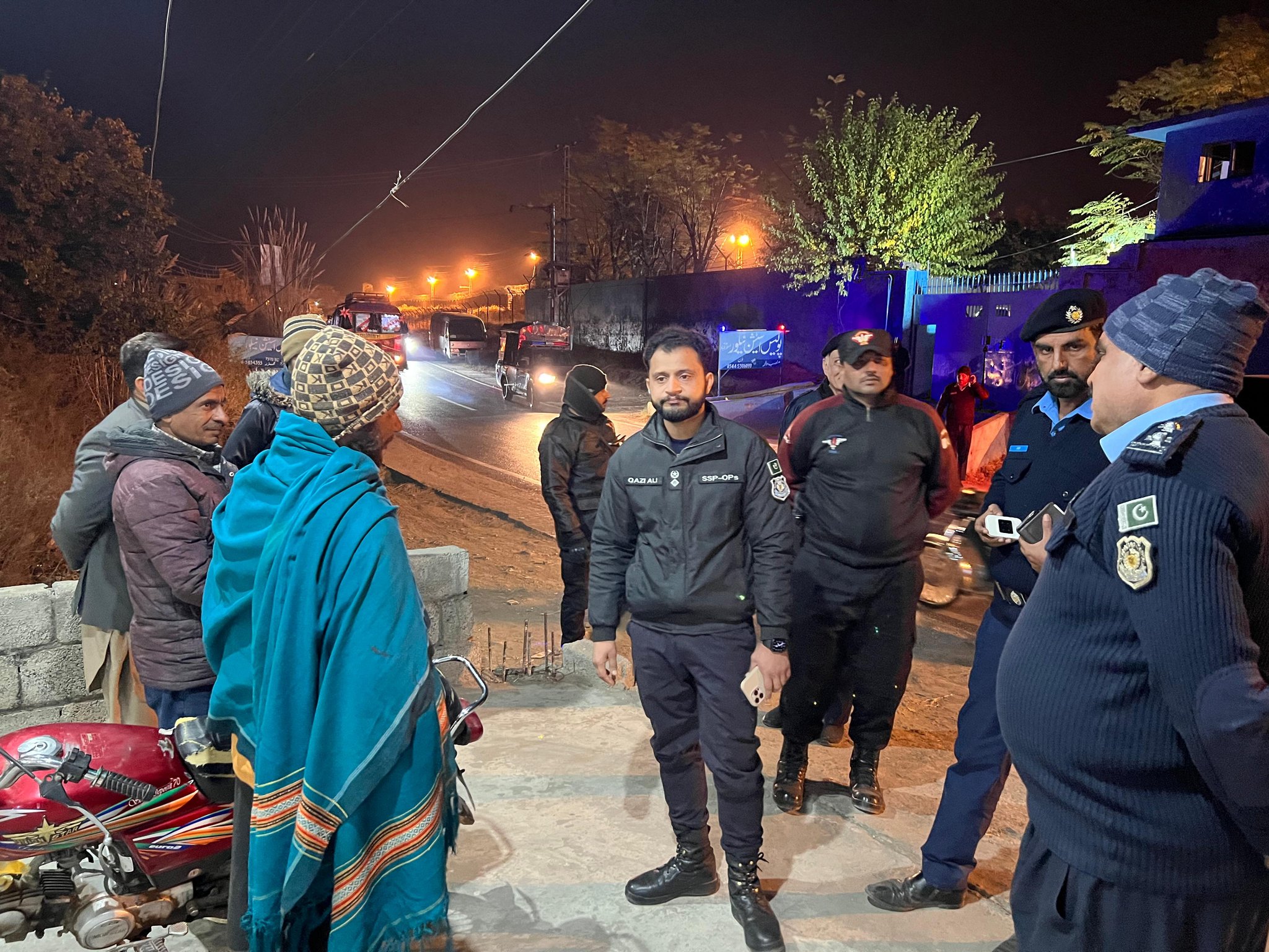 ایس ایس پی آپریشنز اسلام آباد کے تھانوں اور ناکہ جات کا دورہ 